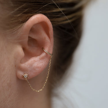 Ear cuff à puce - YOKI Ear cuff Huguette Paris