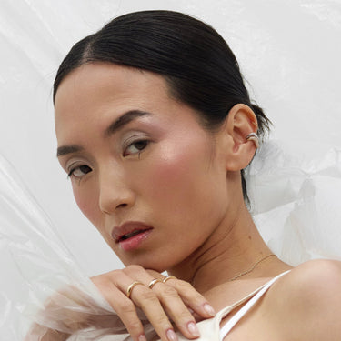 Ear cuff - W Ear cuff Huguette Paris