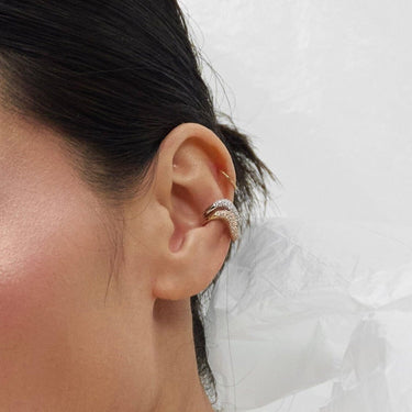 Ear cuff - W Ear cuff Huguette Paris