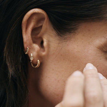 Mini créole à l'unité - EZEL Mini créoles Huguette Paris