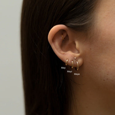 Mini créole à l'unité - MAYI Mini créoles Huguette Paris