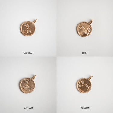 Pendentif Astro - QUERCY Colliers Huguette Paris