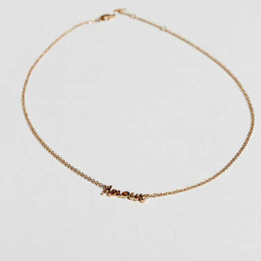 Collier - ROSE Colliers Huguette Paris