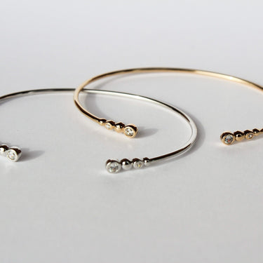 Jonc - CLAUDINE Bracelets Huguette Paris Plaqué or