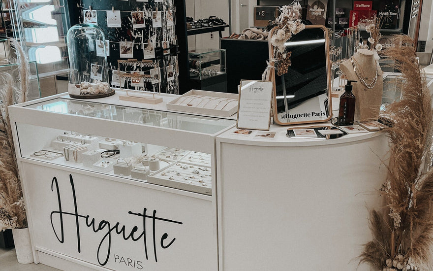 Les Bijoux Huguette Paris en vente chez Citadium