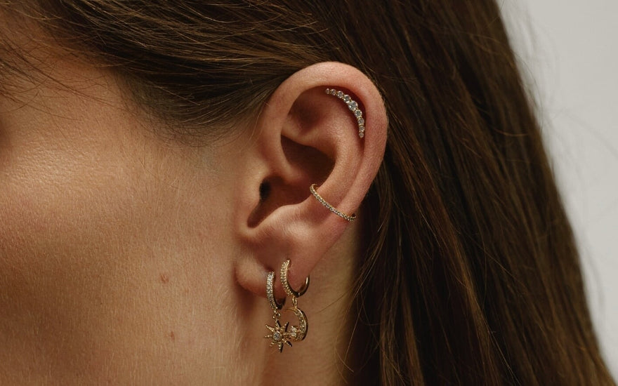 Piercings : les nouveaux bijoux qui ne quittent plus l’oreille !