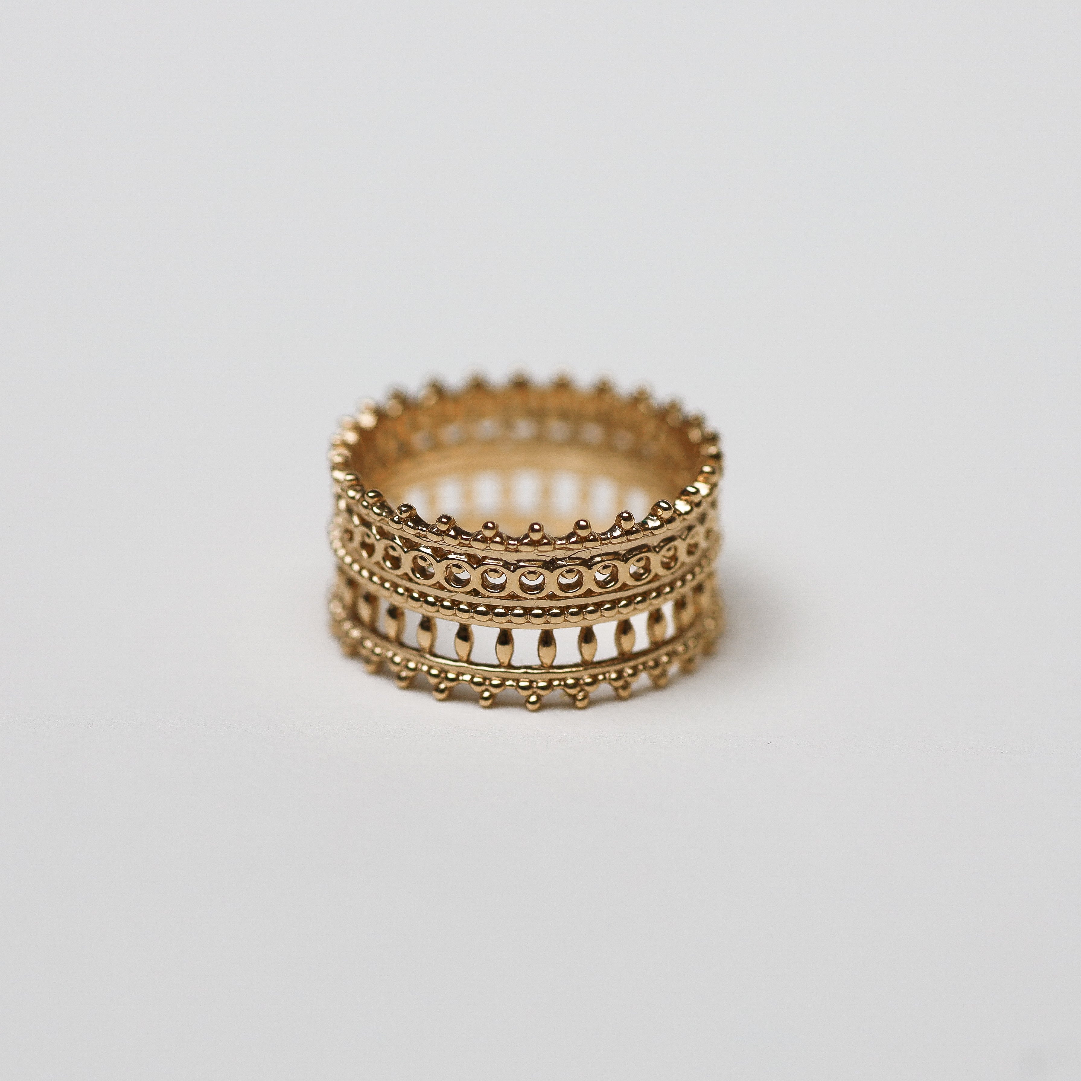 Bague - COURONNE Bague Huguette Paris 