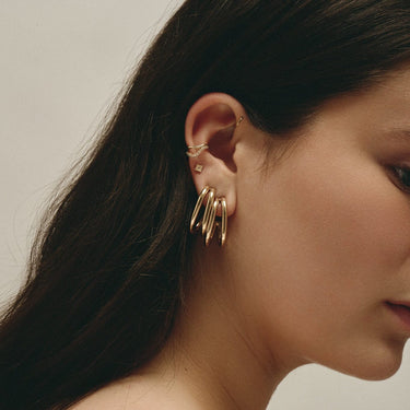 Boucles - SATINÉE Boucles d'oreilles Huguette Paris 