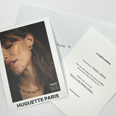 CARTE CADEAU Gift Cards Huguette Paris 