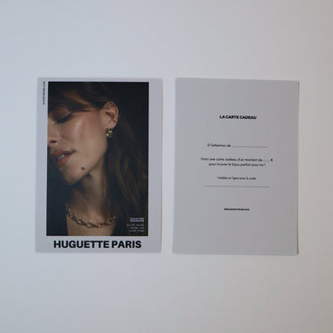 CARTE CADEAU Gift Cards Huguette Paris 