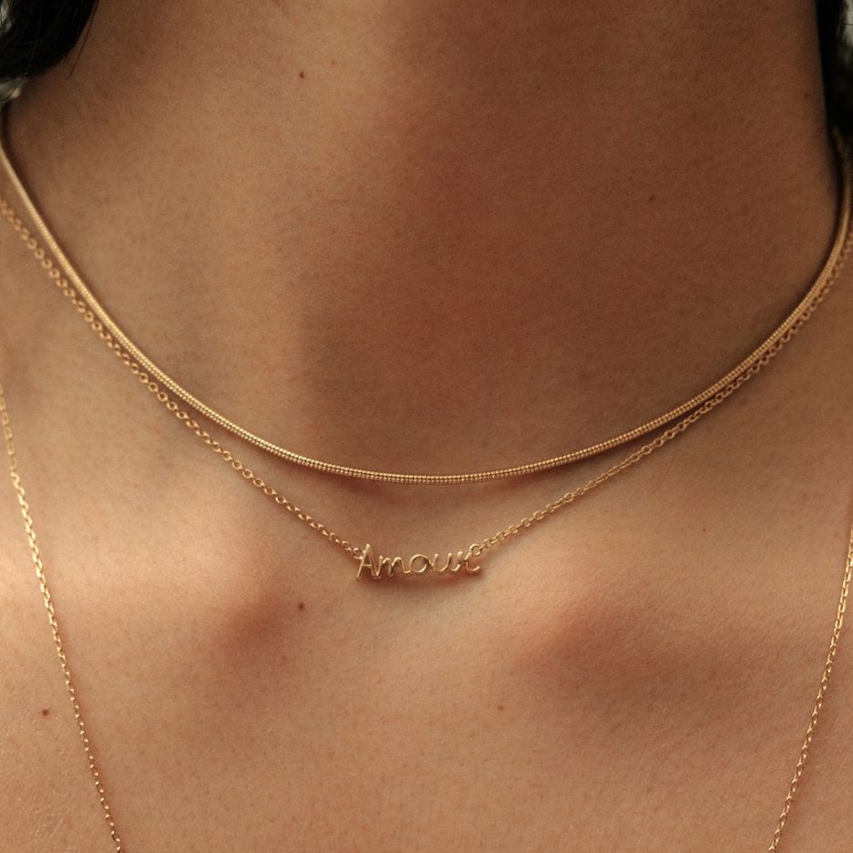 Collier - AMOUR Colliers Huguette Paris 