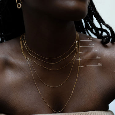 Necklace - Simple gold chain 