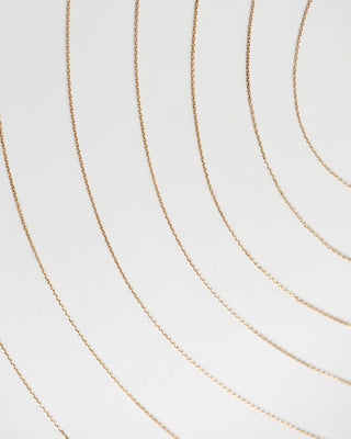 Collier - Chaine simple dorée Huguette Paris 