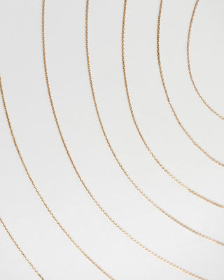 Collier - Chaine simple dorée Huguette Paris 