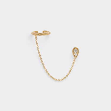 Ear cuff à puce - DIASCIA Ear cuff Huguette Paris 