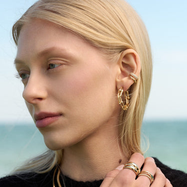 Ear cuff - LAGON Ear cuff Huguette Paris 