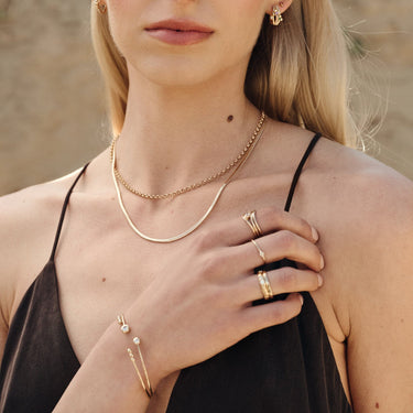 Jonc - LUNE Bracelets Huguette Paris 