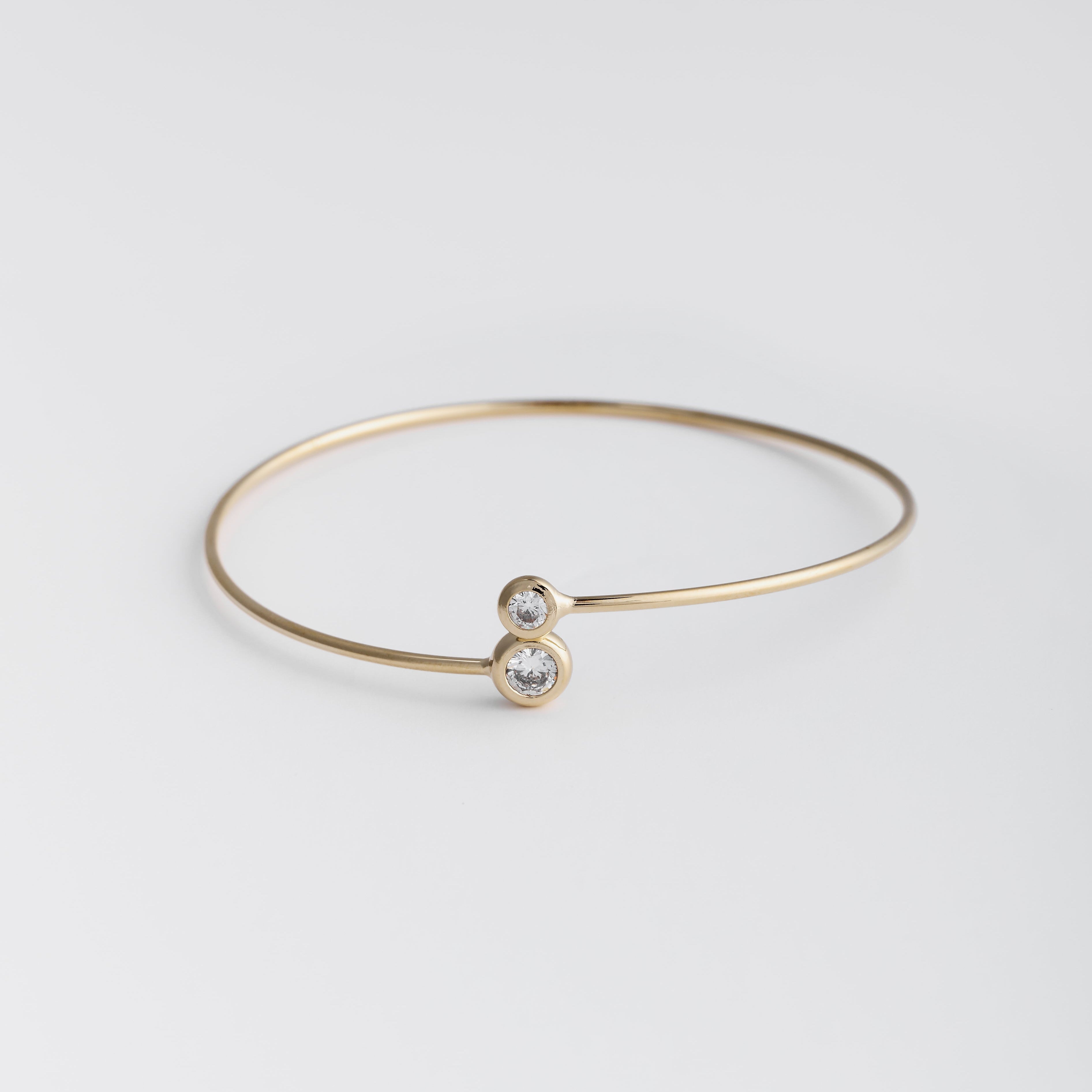 Jonc - LUNE Bracelets Huguette Paris 