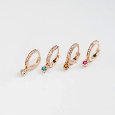 Mini Creole earrings sold individually - GALAXIE