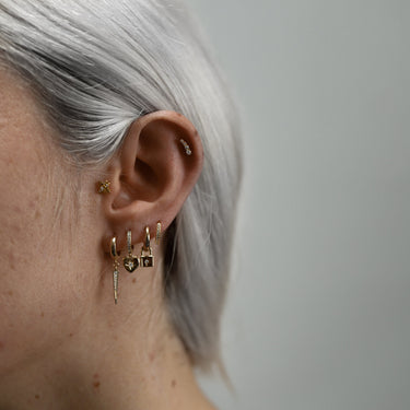 Mini créole à l'unité - SABLON Mini créoles Huguette Paris 