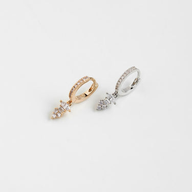 Mini Creole earrings sold individually - SUZANNE