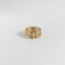 Charger l&#39;image dans la galerie, Bague - ALMAND Bague dorée semainier