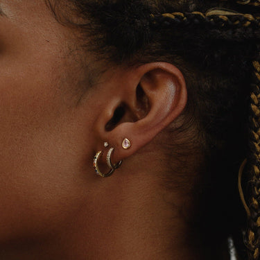 Mini créole à l'unité - VAUGIRARD Boucles d'oreilles Huguette Paris 