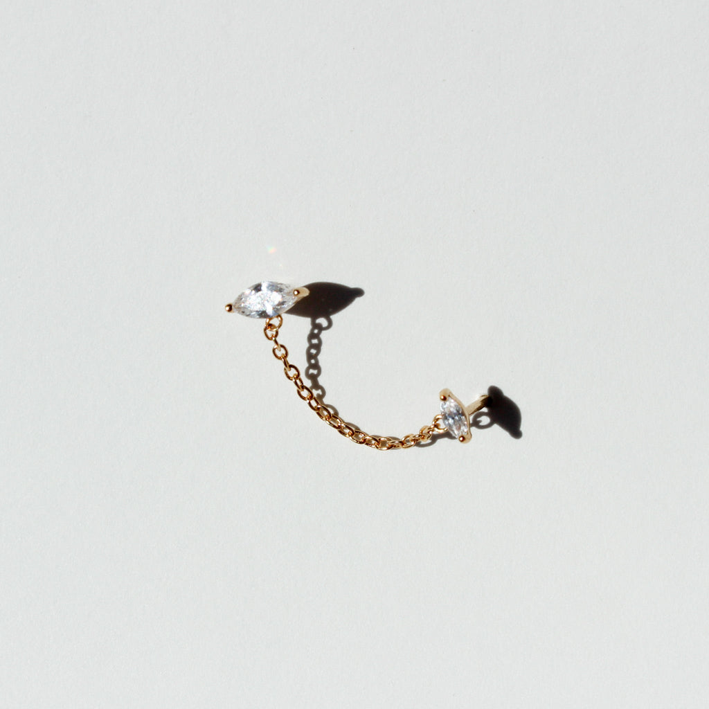 Puce - STELLAIRE Boucles d'oreilles Huguette Paris 